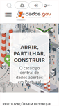 Mobile Screenshot of dados.gov.pt